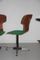 Vintage Bentwood Desk Chairs by Carlo Ratti, 1950s, Set of 4 8