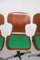 Vintage Bentwood Desk Chairs by Carlo Ratti, 1950s, Set of 4 4