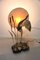 Italian Lacquered Wood Sunset Floor Lamp, 1970s, Image 10