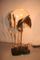 Lámpara de pie italiana de madera lacada con motivos del atardecer, años 70, Imagen 5