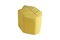 Yellow Outdoor Leaf Seat Pouf by Nicolette de Waart for Design by Nico 1
