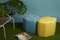Yellow Outdoor Leaf Seat Pouf by Nicolette de Waart for Design by Nico 2
