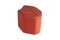 Red Outdoor Leaf Seat Pouf by Nicolette de Waart for Design by Nico 1