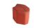 Red Outdoor Leaf Seat Pouf by Nicolette de Waart for Design by Nico, Image 1