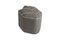 Grey Outdoor Leaf Seat Pouf by Nicolette de Waart for Design by Nico 1