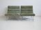 Green Lounge Chairs from Dux, 1980s, Set of 2 2