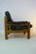 Danish Oak & Leather Easy Chair, 1970s 11