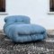 Blue Soriana Chaise Lounge by Tobia & Afra Scarpa for Cassina, 1969, Image 5