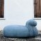 Blue Soriana Chaise Lounge by Tobia & Afra Scarpa for Cassina, 1969 4