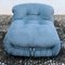 Blue Soriana Chaise Lounge by Tobia & Afra Scarpa for Cassina, 1969 2