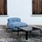 Chaise longue Soriana blu di Afra & Tobia Scapra per Cassina, 1969, Immagine 17