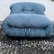 Blue Soriana Chaise Lounge by Tobia & Afra Scarpa for Cassina, 1969 3