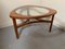Glass & Teak Coffee Table from Nathan, 1970s, Image 1