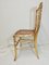 Vintage Gilded Wood Napoleon Chair, Image 2