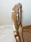 Vintage Gilded Wood Napoleon Chair, Image 5