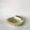 Large Mid-Century Swedish Lime Stoneware Shell Ashtray by Gunnar Nylund for Rorstrand 1