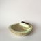 Large Mid-Century Swedish Lime Stoneware Shell Ashtray by Gunnar Nylund for Rorstrand, Image 1