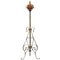 Arts & Crafts Copper & Steel Adjustable Floor Lamp, 1910s 1