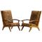 Mid-Century Lounge Chairs, 1950s, Set of 2, Image 1
