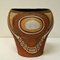 Rustic Ceramic Vase by N. Karlsen for Hank Keramikk, 1950s 1