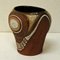 Rustic Ceramic Vase by N. Karlsen for Hank Keramikk, 1950s, Image 2