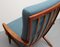Chaise Wing Bleue, 1950s 6