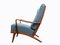 Chaise Wing Bleue, 1950s 1