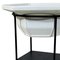 Black & White Metal Plant Stand, 1950s, Image 4