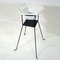 Black & White Metal Plant Stand, 1950s, Image 2