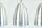 Vintage Industrial Perforated Aluminum Pendant Lamp, Image 3
