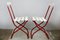 Small Art Nouveau Garden Set with Table & 2 Chairs 13