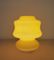 Lampe de Bureau Vintage en Verre Jaune, Allemagne, 1960s 10