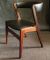 Danish Curved Teak and Leather Chair, 1960s 1