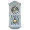 Vintage White Painted Clock, 1940s 1