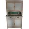 Large Art Deco Painted Kitchen Cupboard, 1930s 1