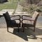 Art Deco Hungarian Walnut Armchairs, 1930s, Set of 2 3