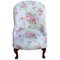 Vintage Floral Chair, 1950s 1