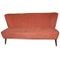 Mid-Century Orange Sofa 1