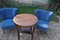 Blue Cocktail Chairs, 1950s, Set of 2 10