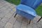 Blue Cocktail Chairs, 1950s, Set of 2 4