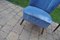 Fauteuils Cocktail Bleus, 1950s, Set de 2 4