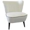 Vintage White Cocktail Chair, 1950s, Image 2