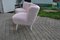 Pink Faux Fur Cocktail Chairs, Set of 2 3