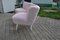 Pink Faux Fur Cocktail Chairs, Set of 2, Image 3
