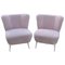 Pink Faux Fur Cocktail Chairs, Set of 2 1