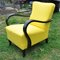 Art Deco Yellow Armchair, 1920s, Image 5