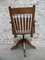 Oak Swivel Chair, 1950s, Image 14