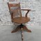 Oak Swivel Chair, 1950s, Image 15