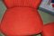 Red Cocktail Chair, 1950s 2