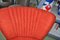 Red Cocktail Chair, 1950s 4